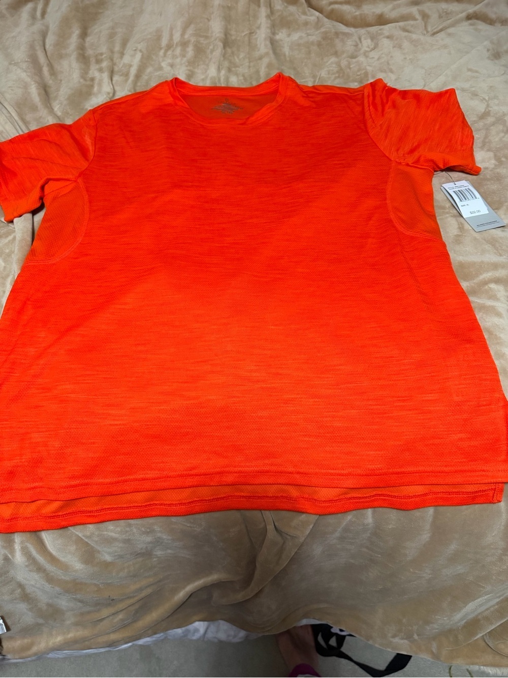 NWT Balance Collection Bright Orange Short-Sleeve Athletic Tee XL